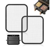 2Pcs Protector Contra Salpicaduras de Acero Inoxidable de Malla Fina para Cosori Airfryer 8,5 L/Dual Blaze TwinFry 10 L, Accesorio para Freidora de Aire Caliente, Protección Contra Grasa Fácil Limpiar