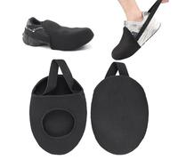 2Pcs Protector de Zapatos de Moto, Protector Zapatos Moto, Cubre Zapato de Cambio de Marcha Ajustable, Protectores de Botas de Moto Protectores de Botas de Moto para no Manchar Zapatillas