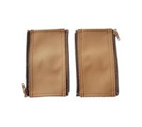 2pcs PU cuero asas protector cremallera para modelo dedicado lavable diseño antideslizante lujo cochecito cubierta