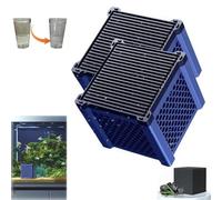 2PCS Pure Cube Water Trough Filter, eco-aquarium water purifier cube, aquarium cube filter, Super Strong Filtration Activated Carbon Filter for Fish Tanks, Horse Troughs (2Pcs)