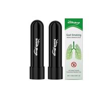 (2pcs)Quit Smoking Nasal Inhaler Eliminate Smoking Desire Relieve Smoke Addiction Anti Anxiety Help Stop Cigarette Lung Cleaning Stick