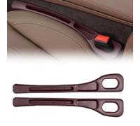 2Pcs Relleno de Huecos de Asiento de Coche para Citroen AMI Electric 2020-2024, Tapón para Asientos de Coche Vehicle-Mounted Gap Leak-Proof Filling Strip(Brown)
