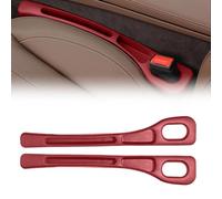 2Pcs Relleno de Huecos de Asiento de Coche para Peugeot 2008 I CU Facelift I 2016-2019, Tapón para Asientos de Coche Vehicle-Mounted Gap Leak-Proof Filling Strip(Red)