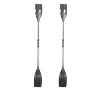 2PCS Remos para Kayak Desmontables, Remo Kayak Ajustable, Pala Ajustable De Fácil Transporte para Tabla De Surf Canoa, Pala De Aluminio para Kayak Bote De Remos Canoa