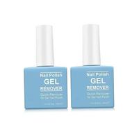 2pcs removedor de esmalte de uñas gel de forma rápida y fácil de remojo de esmalte de gel que no se irritaba para mujeres para mujeres