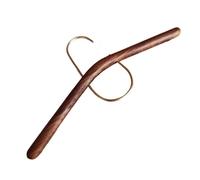 2pcs Retro Solid Wood BrassHanger Household Business Wedding Custom Clothes Clothing Store Display Racks