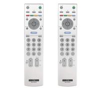 2Pcs RM-ED007 Reemplazo de Mando a Distancia adaptar por Sony Bravia TV KDL-32P2530 KDL-32U2530 KDL-20G2000 KDL-26U2000 KDL-20S2030 KDL-20S2020U KDL-40U2520 KDL-32U2530 KDL-32P2530 KDL-20G2000