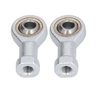 2Pcs Rod End Radial Joint Bearing Fisheye Joint Bearing SI6T KSA6T For Machinery Electric Tools, Numerical Control Equipment, Female Connector