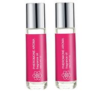 2pcs Roll on Perfume, perfume de feromona de larga duración para mujeres, fragancias de mujeres románticas para mejorar el encanto y la confianza, 0.34 fl.oz (10 ml)