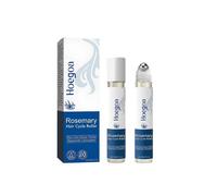 (2PCS)Rosemary Hair Growth Serum Roll On 30 ml - DHT-Blocking Scalp Serum Boosts Oxygen Flow, Reduces Hair Fall | Paraben/Sulfate-Free | Women & Men