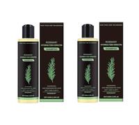 2PCS Rosemary Shampoo For Hair Thickness - Volumizing Strengthening Formula With Hydrolyzed Keratin, Reduces Breakage For Fuller Hair