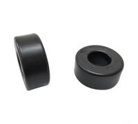 2Pcs Rubber Weight Plate Spacers for 25mm Rods Shock Absorbing | High-density rubber material, absorbs para impact, reduces metal noise, protects plates, fits 25mm rods