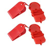 2Pcs Running Machine Security Key Light Weight Treadmill Security Clip Red Running Treadmill Machine Security Key for Home Gym
