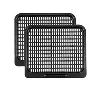 2PCS/Set Bandeja de cocina Air Multifunction Antiadherente Malla de Cocina Antiadherente Rejilla para Hornear Parrilla de Horno Cuadrado Recambio