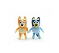 2PCS/SET Bluey y Bingo Amigos Perros Peluche 28cm