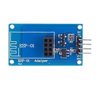 2Pcs/Set ESP8266 WiFi Wireless ESP-01 Adaptador Módulo 3.3V5V Módulo de Paso Transparente, Voltaje de Funcionamiento 4.5-5.5V, Corriente de Funcionamiento 0-240mA