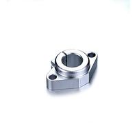 2pcs SHF12-12mm aluminio Rod Rail eje lineal soporte SHF8/10/12/16/20/25 cojinete guía guía