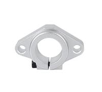 2pcs SHF8 SHF10 SHF12 SHF16 SHF20 SHF25 SHF30 Aluminum Linear Rod Rail Shaft Support CNC Router Parts 3D Printer BIANMTSW(SHF8 8mm)