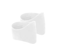 2pcs Silicone Juvenil Football Bleat Spitzs Covers Fútbol Fútbol Bandas de Punta de Fútbol Levantar Puntas de Protección Accesorios