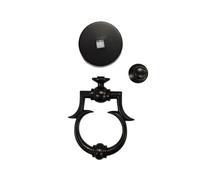 2pcs Simple Knocker Zinc Alloy Knock Ring Para Puerta