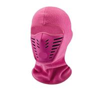2Pcs Ski Mask Thermal Neck Full Face Warm Riding Biker Winter Windproof Shield para Esquí Ciclismo(Rose Red)