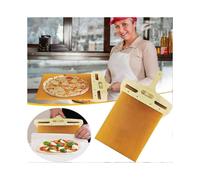 2pcs Sliding Pizza Shovel Sliding Pizza Peel, The Pizza Peel That Transfers Pizza Perfectly Non-sti_Special Gift