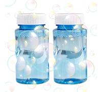 2pcs Solución de Burbujas Recarga - Recarga de Líquido de Burbujas para Juguetes y Máquinas de Burbujas, Mezcla de Burbujas Gigantes para Suministros de Burbujas, Líquido de Burbujas No Tóxico p