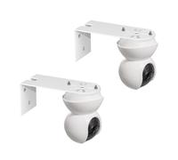 2PCS Soporte Camara Compatible con TP-Link Tapo C200/C210/C211/C212/C220/C225 Cámara Vigilancia, Soporte de Pared de Metálico Resistente y Duradero, Montaje Soporte de Techos