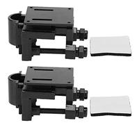 2Pcs Soporte de tubería de agua de acuario 7x5.6cm Soporte de manguera de acuario Tubo de aire Clip de fijación Abrazaderas Soporte de filtración de acuario Soporte de manguera de filtro de tubería de