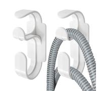 2PCS Soporte Para Manguera CPAP, Plástico Antideslizante Organizador Mangueras y Gancho La Diadema Combinado, Prevención Fugas De Tuberías Enredos, Le Permite Dormir Mejor