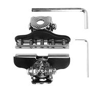 2PCS Soportes de montaje de barra de luz LED universales Una campana de pilar Soporte de abrazadera de luz de trabajo Montaje de acero inoxidable 304 Ajuste para automóvil Offroad Jeep Truck SUV 4x4