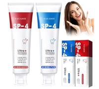 2PCS SP-4 Pasta Dental 120g,Pasta de Dientes Probiótica Sp-4,Blanqueadora,Eliminación de Manchas Y Aliento Fresco