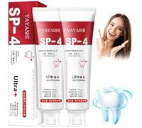 2PCS SP-4 Pasta Dental 120g,Pasta de Dientes Probiótica Sp-4,Blanqueadora,Eliminación de Manchas Y Aliento Fresco
