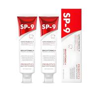 2PCS SP-9 Probiotic Whitening Pasta Dentífrica para Blanquear los Dientes y Aliento Fresco,Teeth Whitening Foam Toothpaste, Previene las Caries, Fortalece el Esmalte Dental, Blanquea los Dientes