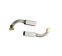 2Pcs Spring Loaded Carbon Brushes - 6.3x8x25mm for DC Motors in Power Tools