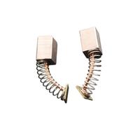 2Pcs Square Spring Loaded Carbon Brushes - 10x10x15mm for DC Motors in Power Tools & Industrial Equipment