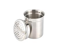 2pcs Stainless Steel Powder Cans Seasoning Para Barbacoa | Coffee Powder Sprinkler Barbecue Seasoning Matcha Cocoa Powder Cans