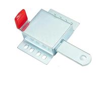 2pcs Steel Garage Door Locking Slide Latch, Heavy Duty Lock Essential Kit For Most Doors Para Puertas
