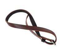 2PCS Stirrup Strap Metal Buckle Adjustable Brown Oil Treated Full Grain Equestrian Training Leathers Saddle Horse Para Caballo