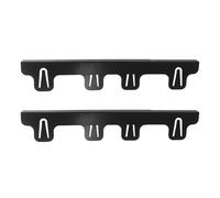 2pcs Stove Gap Covers Stainless Steel, Stove Gap Cover, Cooker Sides Gap Filler, Range Trim Kit, Kitchen Stove Counter Gap Cover, Stove Counter Gap Covers Retractable Sleek Seamless Design For Kitchen