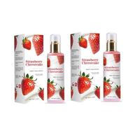 2PCS Strawberry Smell Body Mist Strawberry Flavour Perfume Musk Refreshing Moisturizing Care Fragrance