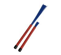 2pcs Tambor Brush Jazzes Tambor Brush Profesional Alambre Alambre Tambor Stick Cepillo Percusión Cepillo