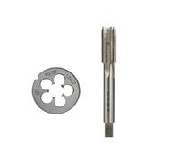 2pcs tap die Set 1/2 9/16 5/8 11/16 3/4 13/16 7/8 1inch, Used for Machine Tool Internal and External Thread Tapping ?(2pcs 15I16-18UNC)