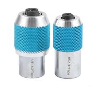 2pcs Tap Socket Extracción Herramienta Mandíbulas ajustables para grifos Escariadores Tornillo Extractor (Azul)
