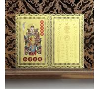 2pcs Tarjeta Tai SUI 2026, Medalla China Tai SUI del Caballo de Metal, Amuleto de Protección y Buena Suerte en Cobre Coleccionable, Bendición Espiritual para el Año Nuevo Lunar, Regalo Significativo