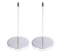 2PCS Tenedor Sostenedor, Sostenedor para Factura de Acero Inoxidable con Clavo Pincho para Factura Recibo Nota Papel Contador Escritorio, Tickets, Recibos