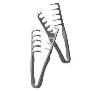 2PCS Texture Comb Volumizing Wide Tooth Combs Seam Cover Pony Combs Volume Hair Styling Tool