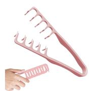 2PCS Texture Comb Volumizing Wide Tooth Combs Seam Cover Pony Combs Volume Hair Styling Tool