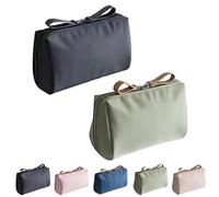 2PCS Tidynook Makeup Bag Small, Mini Makeup Bag for Purse, Lipstick Makeup Pouch Small Cosmetic Bag, Portable Waterproof Travel Cosmetic Bag for Women (F)