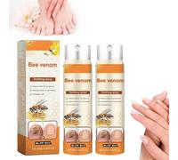 2PCS Timilk Fungibee Advanced Nail Repair Spray, Spray reparador de uñas con veneno de abeja, Suero para el crecimiento y reparación de uñas para uñas de pies y uñas de los pies, 20ML